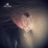 серебряные серьги ручной работы